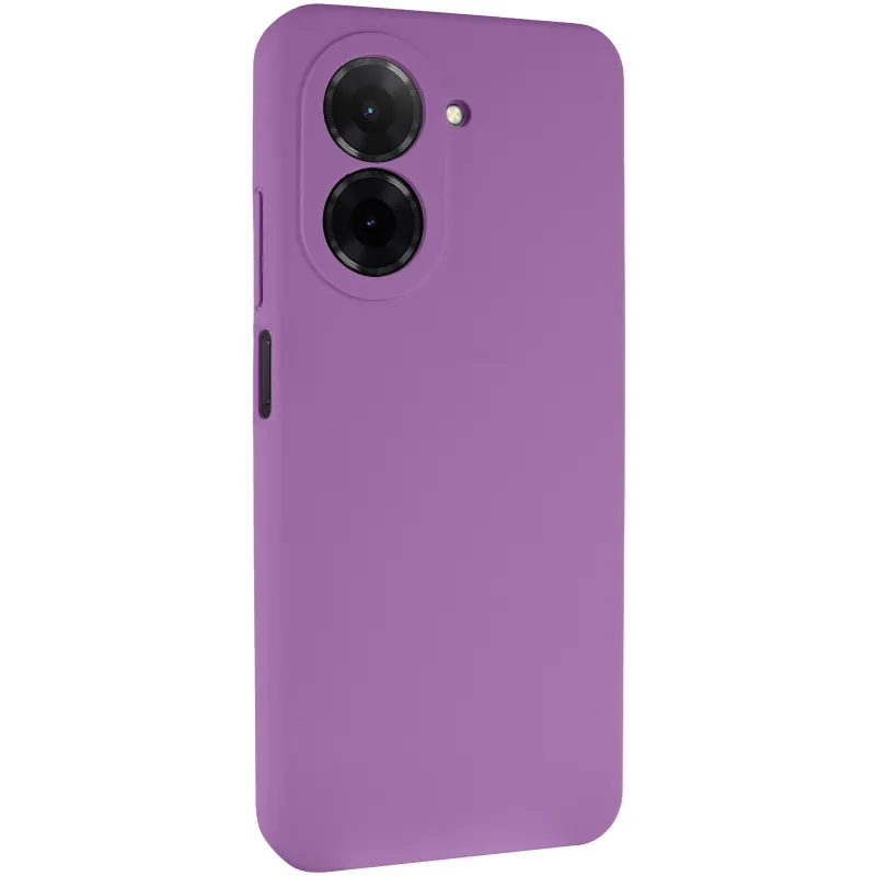 Чохол Silicone Case Lakshmi Premium із закритою камерою для Xiaomi Poco C71 – Сливовий / Purple. Фото 2 з 6