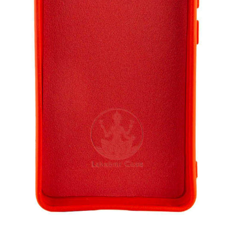 Чохол Silicone Case Lakshmi з закритою камерою на Xiaomi Redmi Note 13 Pro+ – Червоний / Red. Фото 4 з 5
