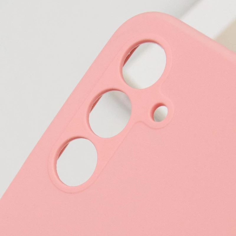Чохол Silicone Case Lakshmi Plus з закритою камерою на Samsung Galaxy A25 5G – Рожевий / Pink. Фото 14 з 14