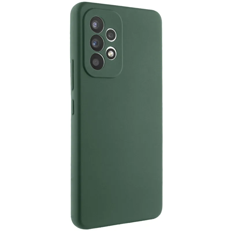 Чохол Silicone Case Lakshmi Premium із закритою камерою для Samsung Galaxy A33 5G – Зелений / Cyprus Green. Фото 2 з 13