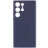 Чехол Silicone Case Lakshmi Premium L с закрытой камерой для Samsung Galaxy S25 Ultra – Темно-синий / Midnight blue. Фото 1 из 7