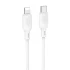 Дата кабель Borofone BX113 Lenny Type-C to Lightning 27W (3m) – White. Фото 1 из 4