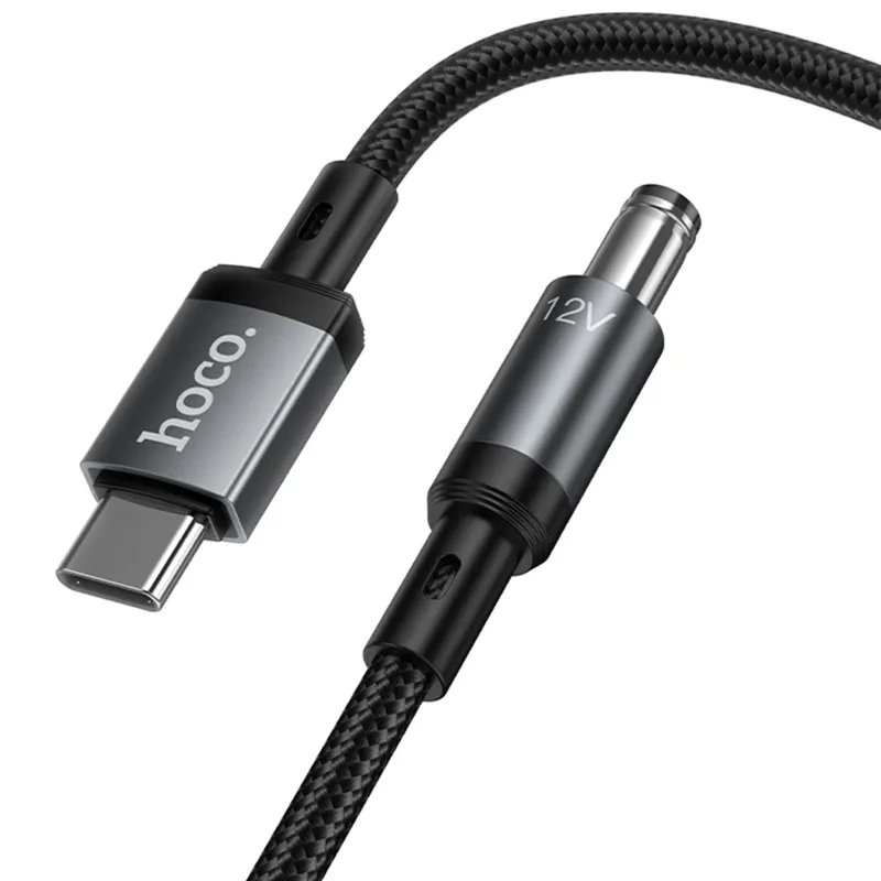 Кабель живлення для роутера/модема Hoco X129 Advantage Type-C-DC 12V (1m) – Black. Фото 5 з 6