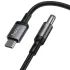 Кабель живлення для роутера/модема Hoco X129 Advantage Type-C-DC 12V (1m) – Black. Фото 5 з 6