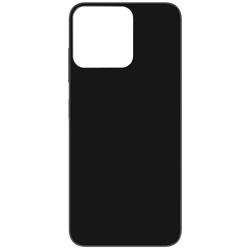 Чёрный силиконовый чехол Epik для ZTE Nubia V70 Design фото 1 из 1