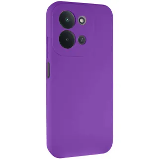 Цветной силиконовый чехол GETMAN с закрытой камерой на Xiaomi Redmi 17 фото 1 из 1