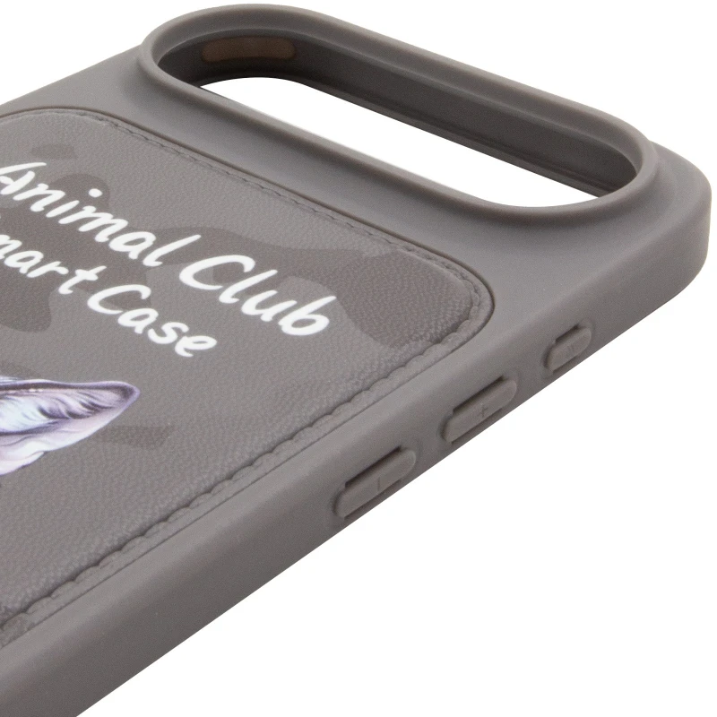 TPU+PC чохол Animal Club для Apple iPhone 17 Air (6.5") – Titanium Gray. Фото 5 з 6