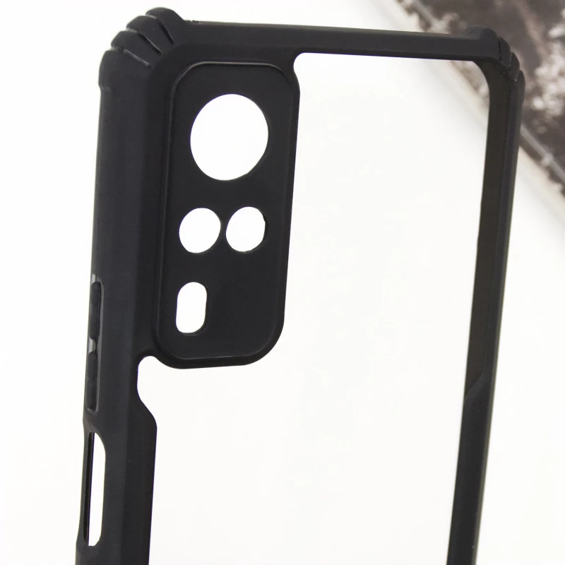 Чорний TPU+PC з посиленими кутами для Vivo Y31 – Black. Фото 6 з 6