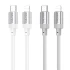 Дата кабель Hoco X108 Benefit 27W Type-C to Lightning (1m) фото 2 з 2