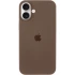 Чохол Silicone Case з закритим низом на Apple iPhone 16 – Коричневий / Brown. Фото 1 з 1