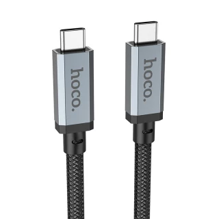 Дата кабель Hoco US05 Type-C to Type-C 100W USB4 40Gbps (1m) фото 1 з 5