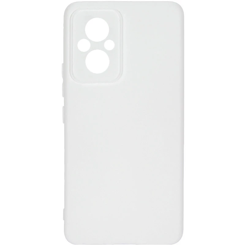 Чехол Silicone Case Lakshmi Plus с закрытой камерой для Xiaomi Poco M5 – Белый / White. Фото 1 из 1