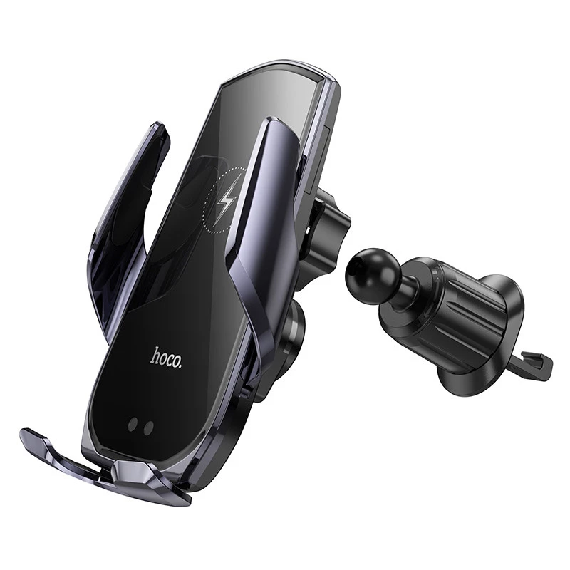 Автотримач з БЗП Hoco CA202 Plus – Black. Фото 3 з 8