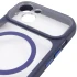 Чохол TPU GETMAN Moon Clear with MagSafe для Apple iPhone 15 (6.1") – Blue. Фото 5 з 6