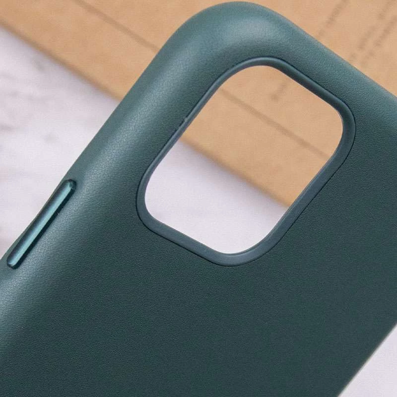 Шкіряний чохол Silicone Case Soft на Apple iPhone 11 Pro (5.8") – Pine green. Фото 9 з 9