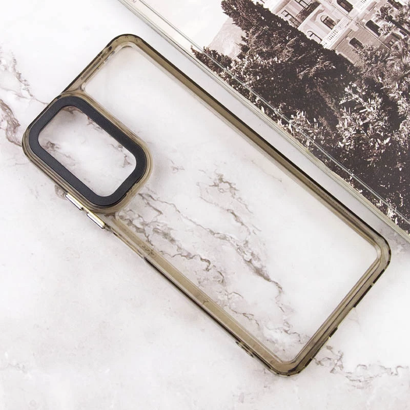 Цветной чехол TPU+PC на Samsung Galaxy A05s – Gray. Фото 3 из 6