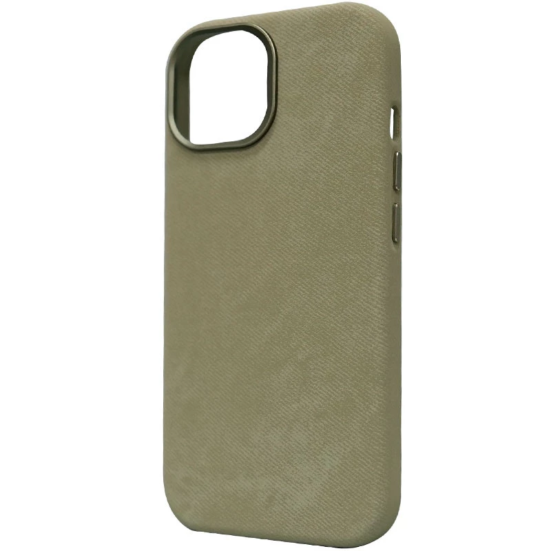 Чохол Denim з MagSafe для Apple iPhone 14 (6.1") – Olive. Фото 2 з 4