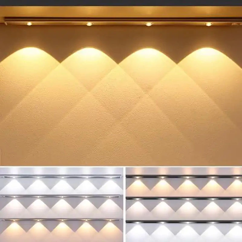 Сенсорный светильник LED с датчиком движения MZ-L1602 (40*10*400mm) – Black. Фото 2 из 4