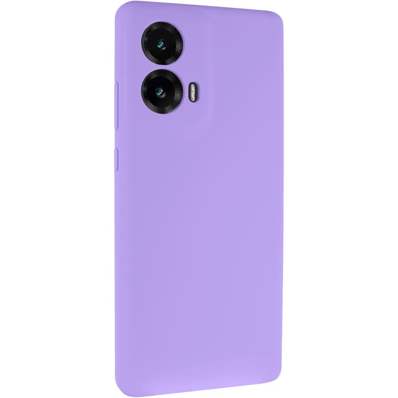Чохол Silicone Case Lakshmi Premium із закритою камерою для Motorola Moto G85 – Бузковий / Dasheen. Фото 2 з 8
