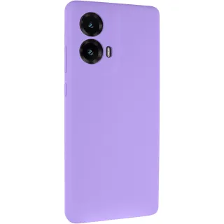 Чехол Silicone Case Lakshmi Premium з закритою камерою на Motorola Moto G85 — Сиреневый / Dasheen