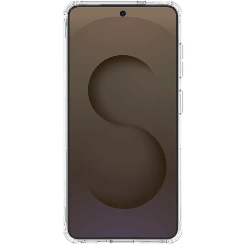 Силиконовый чехол Nillkin с усиленной защитой углов для Samsung Galaxy S26 – Бесцветный (прозрачный). Фото 2 из 4