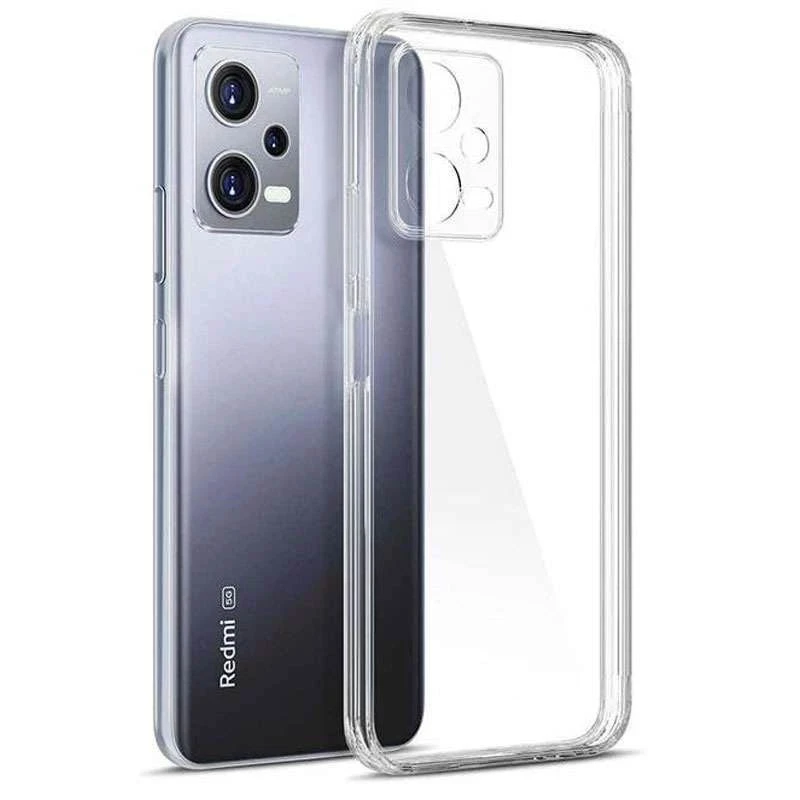 Ультратонкий силіконовий чохол 1,5 мм з захистом камери на Xiaomi Redmi Note 12 Pro 5G фото 1 з 1