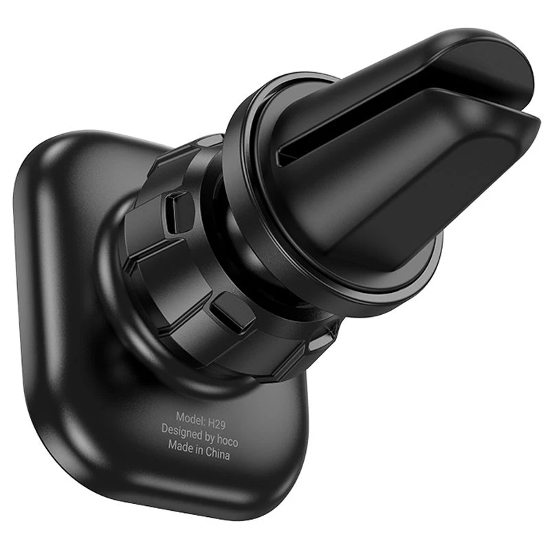 Автотримач Hoco H29 Brilliant magnetic (air outlet) – Black. Фото 5 з 8
