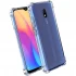 Силіконовий чохол з критими бортами на Xiaomi Redmi 8a – Безбарвний (прозорий). Фото 3 з 6