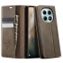 Шкіряний чохол-книжка CaseMe Velvet Matte для Xiaomi Redmi Note 15 Pro 5G – Coffee. Фото 2 з 5