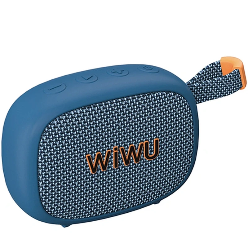 Bluetooth Колонка WIWU H1 Go Fun – Blue. Фото 3 из 4