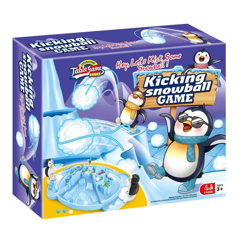Настільна інтерактивна гра Ummi 11818 Kicking Snowball Game – Blue. Фото 2 з 2