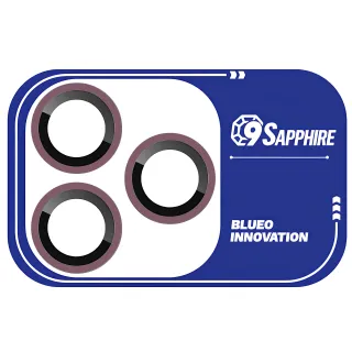 Захисне скло BlueO Sapphire на камеру для Apple iPhone 18 Pro Max — Бордовий / Deep Cherry