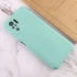 Силіконовий чохол Molan Cano Smooth на Xiaomi Redmi Note 10 / Note 10s – Бірюзовий. Фото 3 з 4