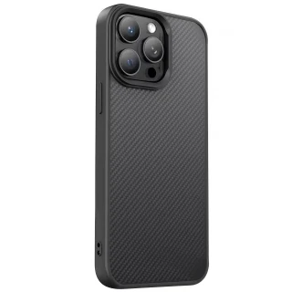 TPU чехол Carbon Protective with Magsafe для Apple iPhone 11 Pro Max (6.5") фото 1 из 2