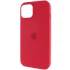 Чохол Silicone Armor Max with MagSafe для Apple iPhone 11 (6.1") – Червоний / Deep Red. Фото 2 з 9