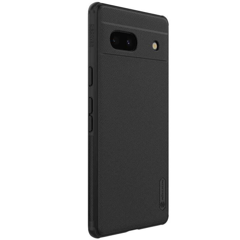 Пластиковая накладка Nillkin Pro для Google Pixel 7a – Черный / Black. Фото 4 из 6