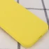 Чохол з закритим низом Silicone Case на Apple iPhone XR (6.1") – Жовтий / Yellow. Фото 2 з 3
