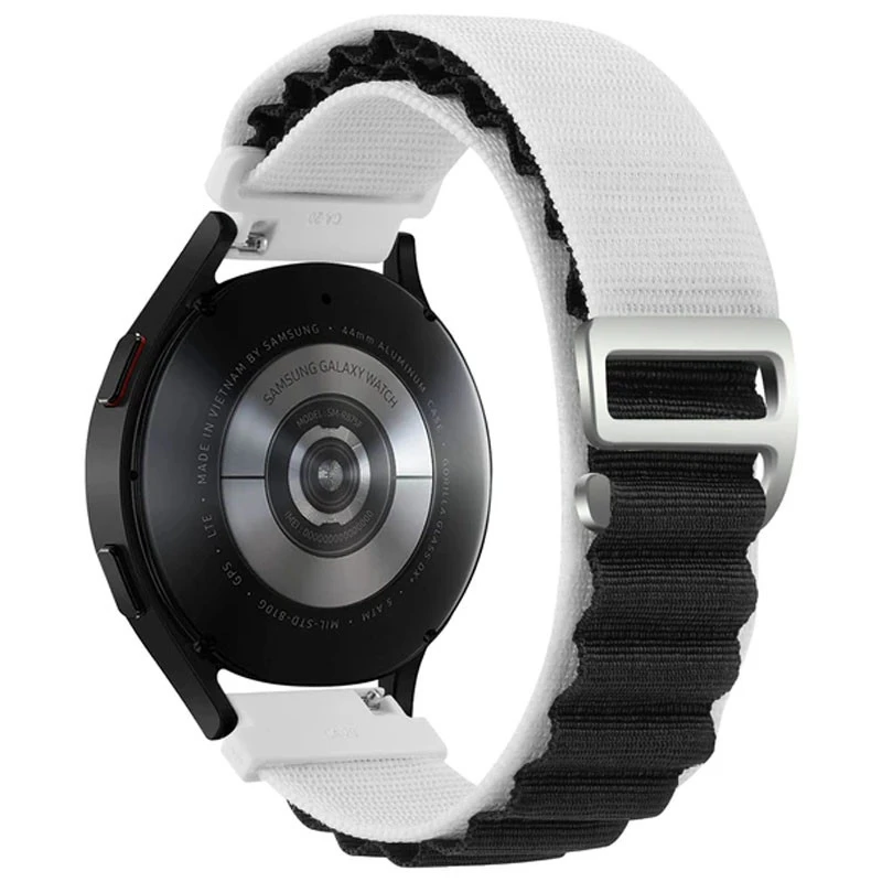 

Ремешок Universal Alpine Loop для Xiaomi Amazfit/Samsung 20 mm (White / Black)