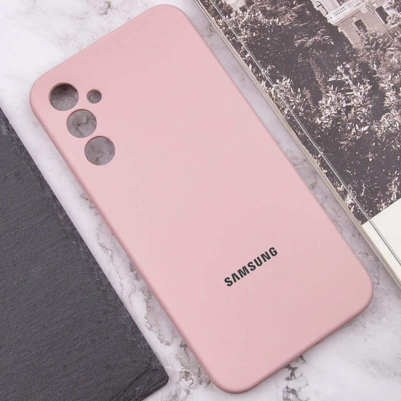 Чохол Silicone Case Lakshmi Premium L з закритою камерою на Samsung Galaxy A56 5G – Рожевий / Pink Sand. Фото 5 з 6