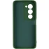 Цветной силиконовый чехол GETMAN с закрытой камерой на Xiaomi Redmi 15 (Global) – Зеленый / Dark green. Фото 4 из 6