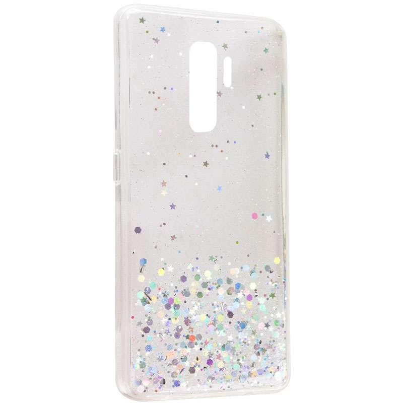 

Силиконовый чехол Star Glitter для Samsung Galaxy S9+ (Прозрачный), Прозорий