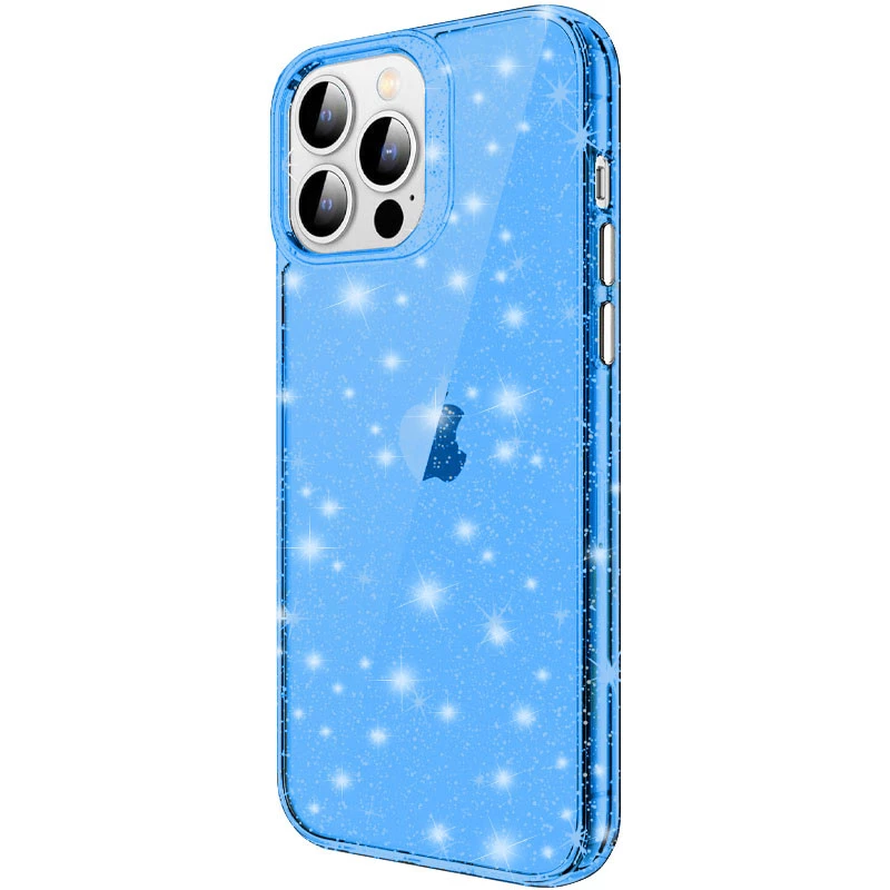 

Звездный чехол для Apple iPhone 14 Pro Max (6.7") (Blue)
