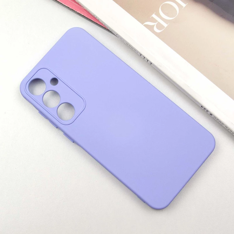 Чохол Silicone Case Lakshmi Plus з закритою камерою на Samsung Galaxy S25 – Бузковий / Dasheen. Фото 2 з 8