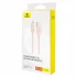 Дата кабель Baseus Habitat Series Fast Charging USB to Lightning 2.4A (2m) (P10360200) – Wheat Pink. Фото 2 з 2