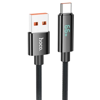 Дата кабель Hoco U125 Benefit 5A USB to Type-C (1.2m) фото 1 з 6