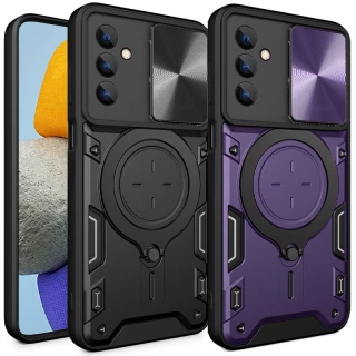 Ударостійкий чохол Bracket Ringstand із захисною шторкою для камери на Samsung Galaxy A25 5G фото 1 Ударостійкий чохол Bracket Ringstand із захисною шторкою для камери на Samsung Galaxy A25 5G фото 1 з 1