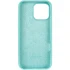 Чохол Silicone Case з закритим низом на Apple iPhone 13 Pro Max (6.7") – Бірюзовий / Marine Green. Фото 6 з 8