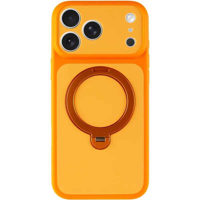 Чехол Ummi Full Camera with Magnetic Fit HQ Ring для Apple iPhone 18 Pro – Orange. Фото 2 из 7