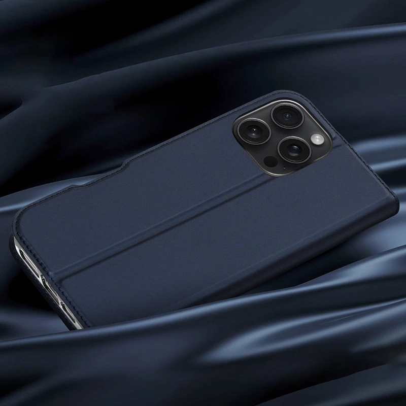 Чехол-книжка Dux Ducis для Apple iPhone 16 Pro Max – Синий. Фото 5 из 7