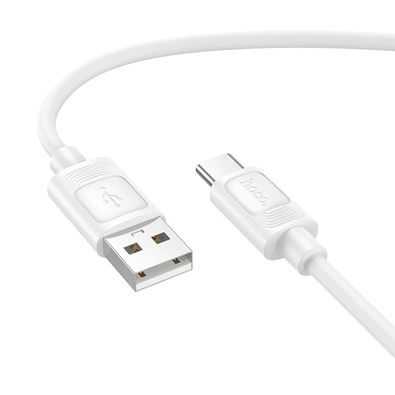 Дата кабель Hoco X122 Benefit USB to Type-C 3A (1m) – White. Фото 4 з 4